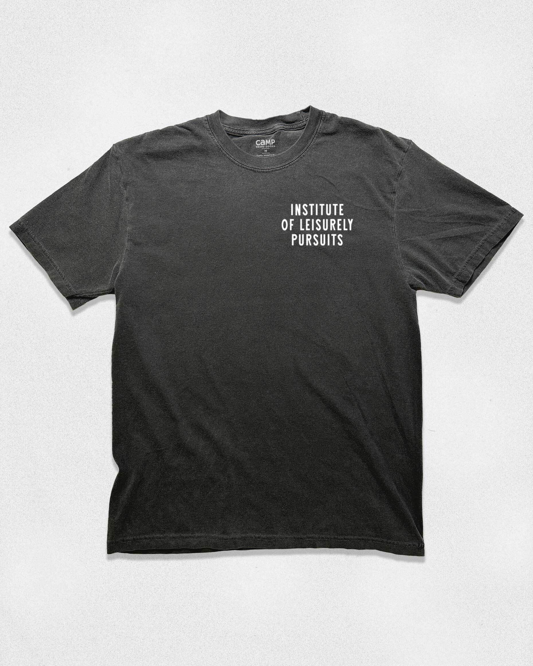 Institute Vintage Tee Faded Black