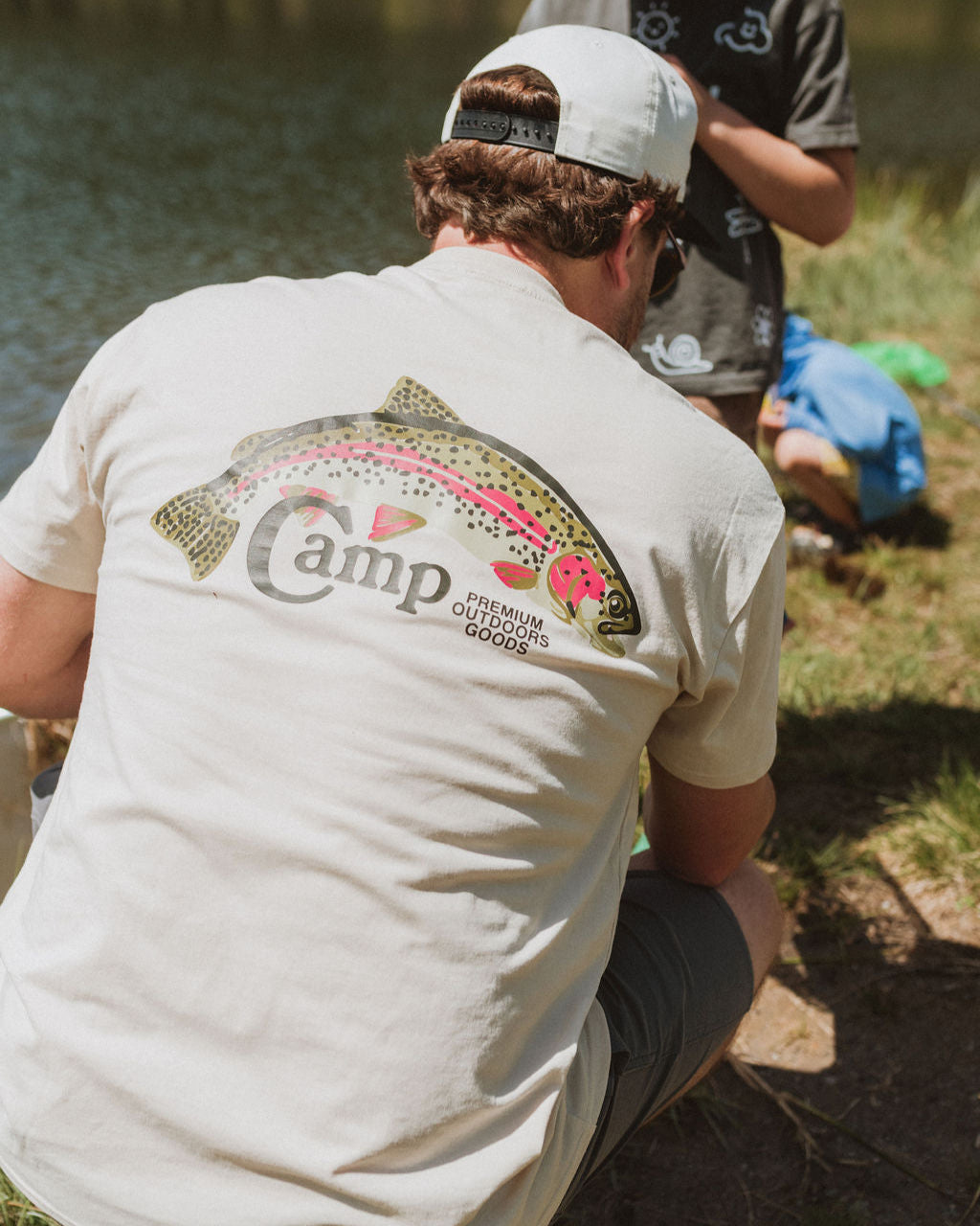 Nice Catch Vintage Tee - Faded Bone