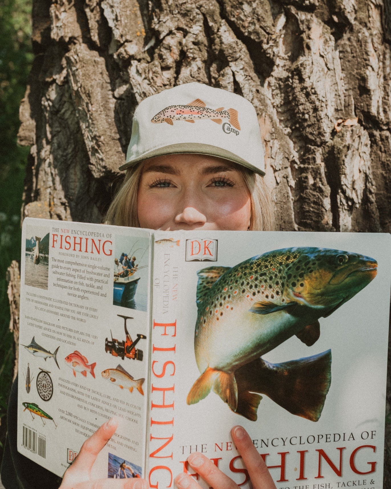 Brown Trout 5 Panel Camp Hat