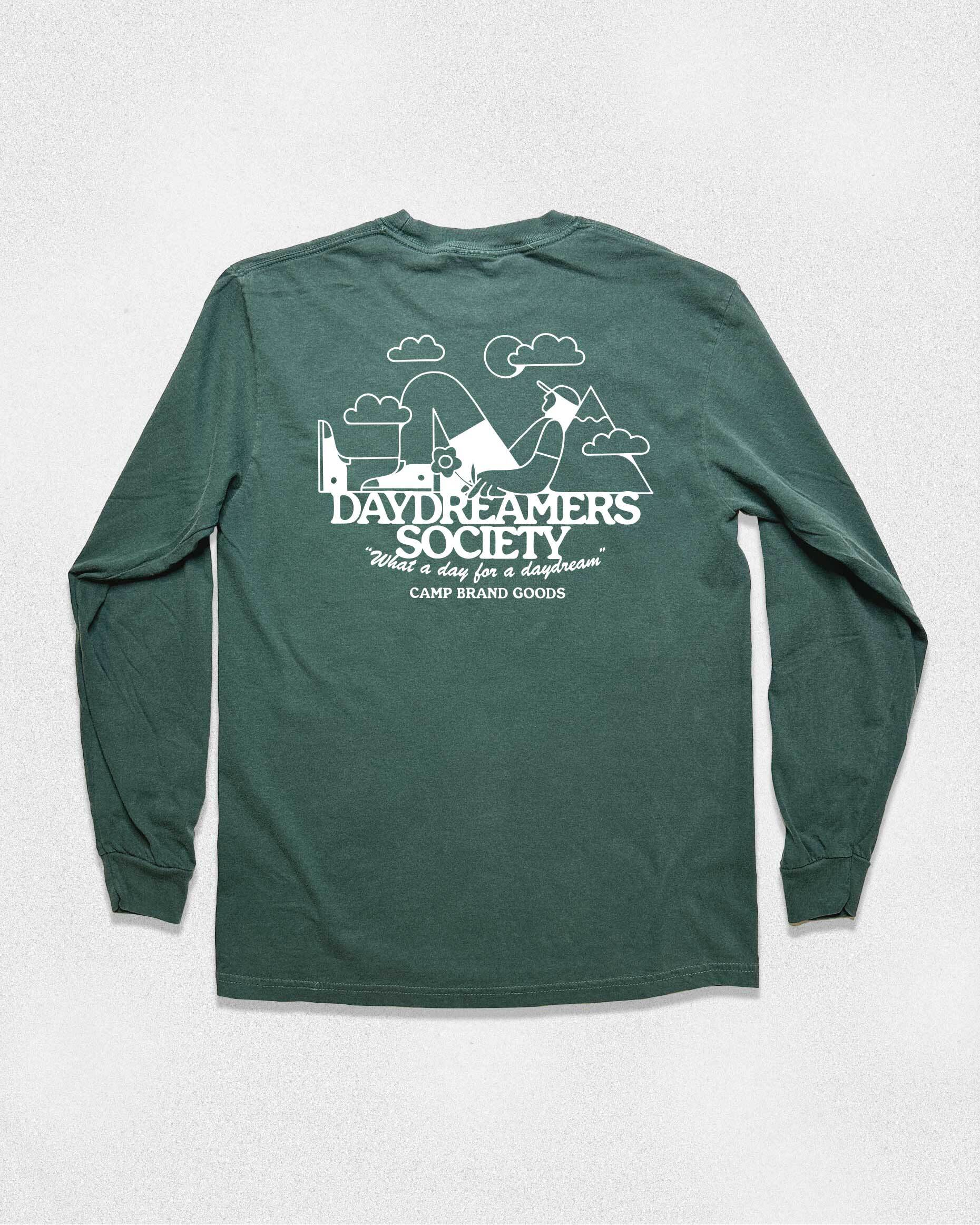 Daydreamers Vintage Longsleeve Faded Green