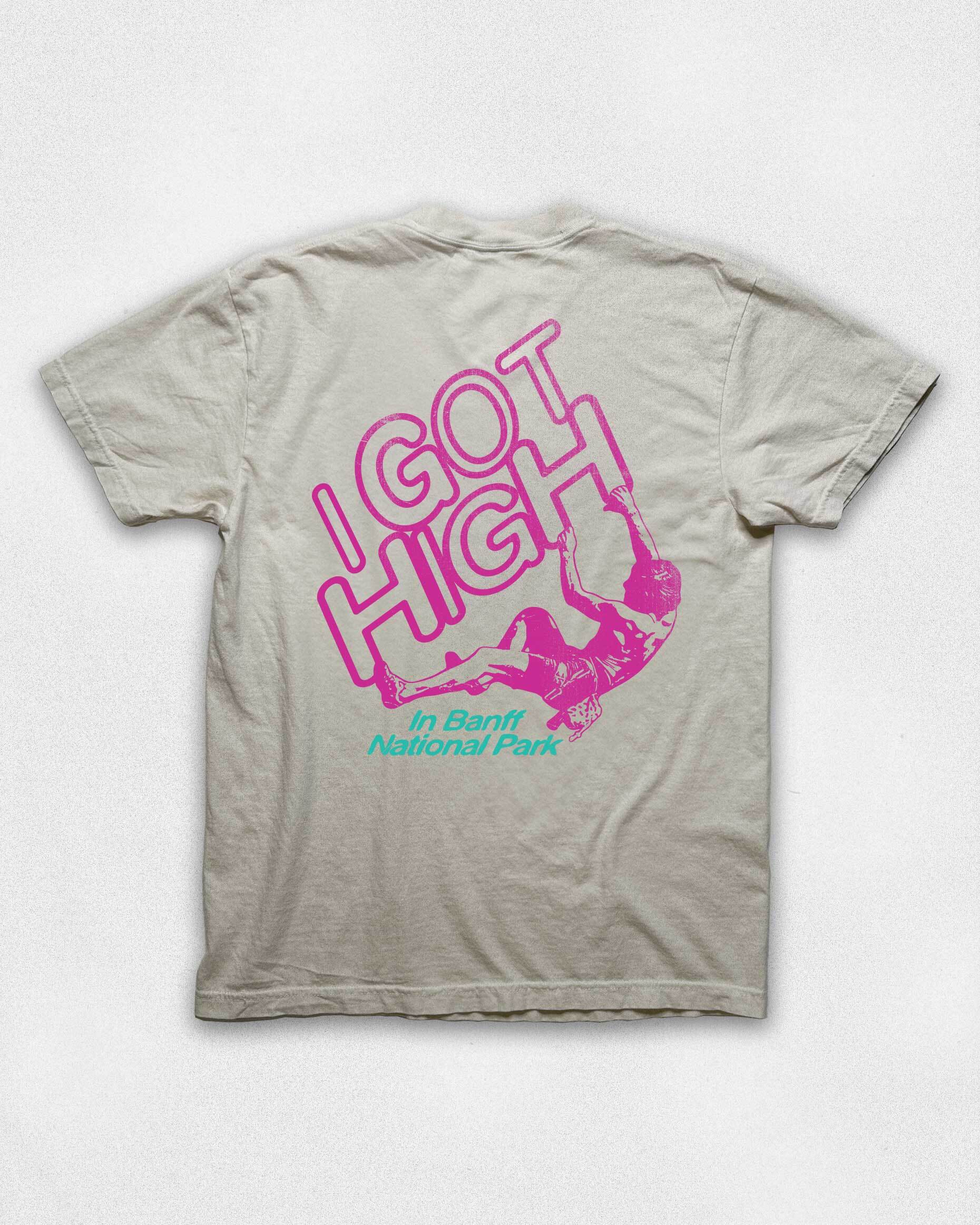 I Got High Vintage Tee Off White