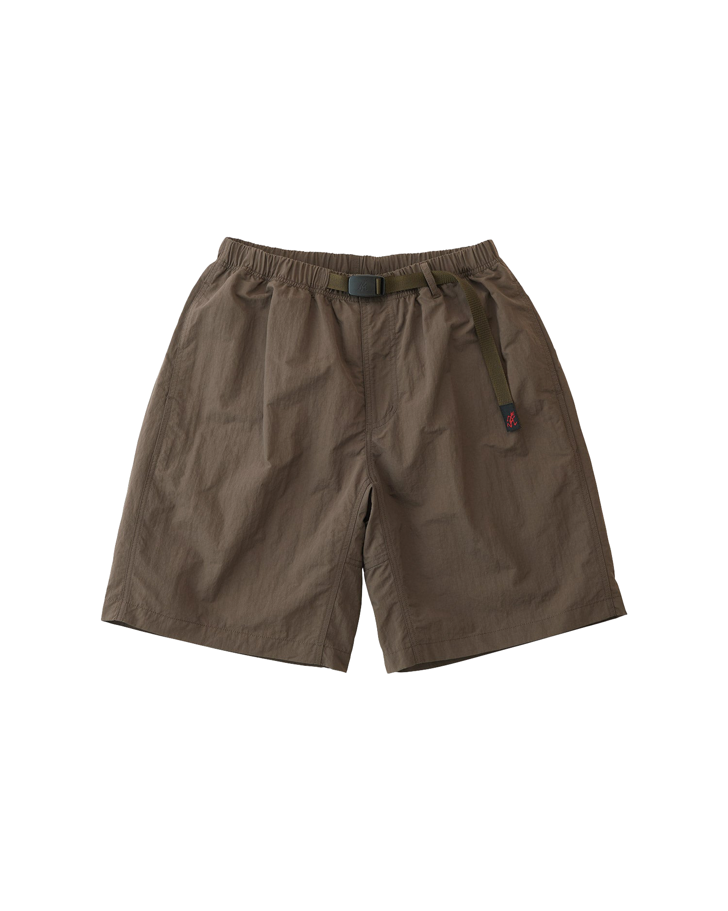 Nylon Loose Short Deep Brown