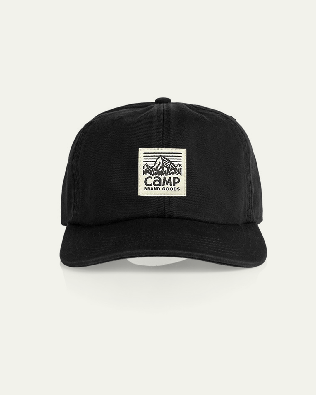 Heritage Logo 6 Panel Cap - Black