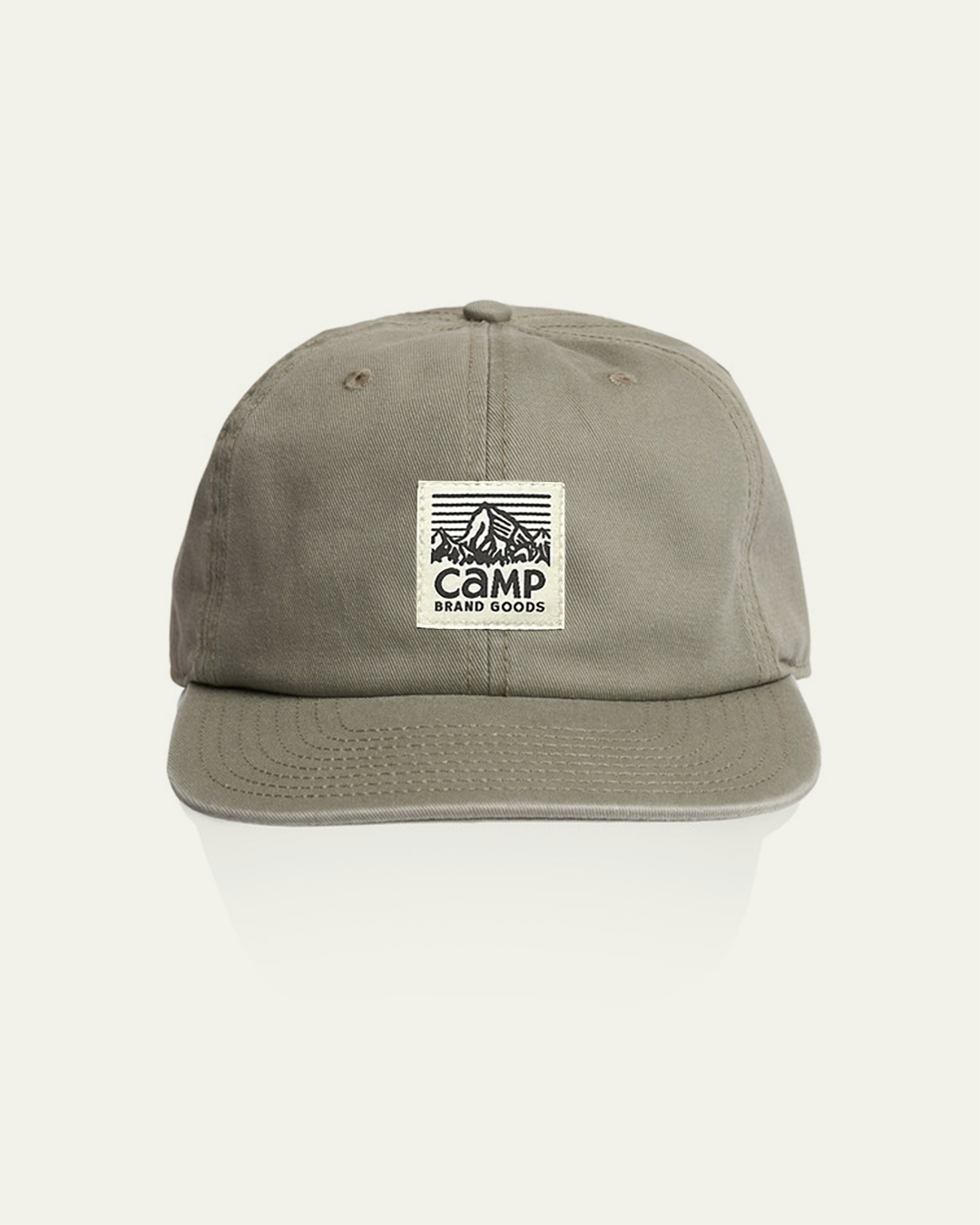 Heritage Logo 6 Panel Cap - Eucalyptus