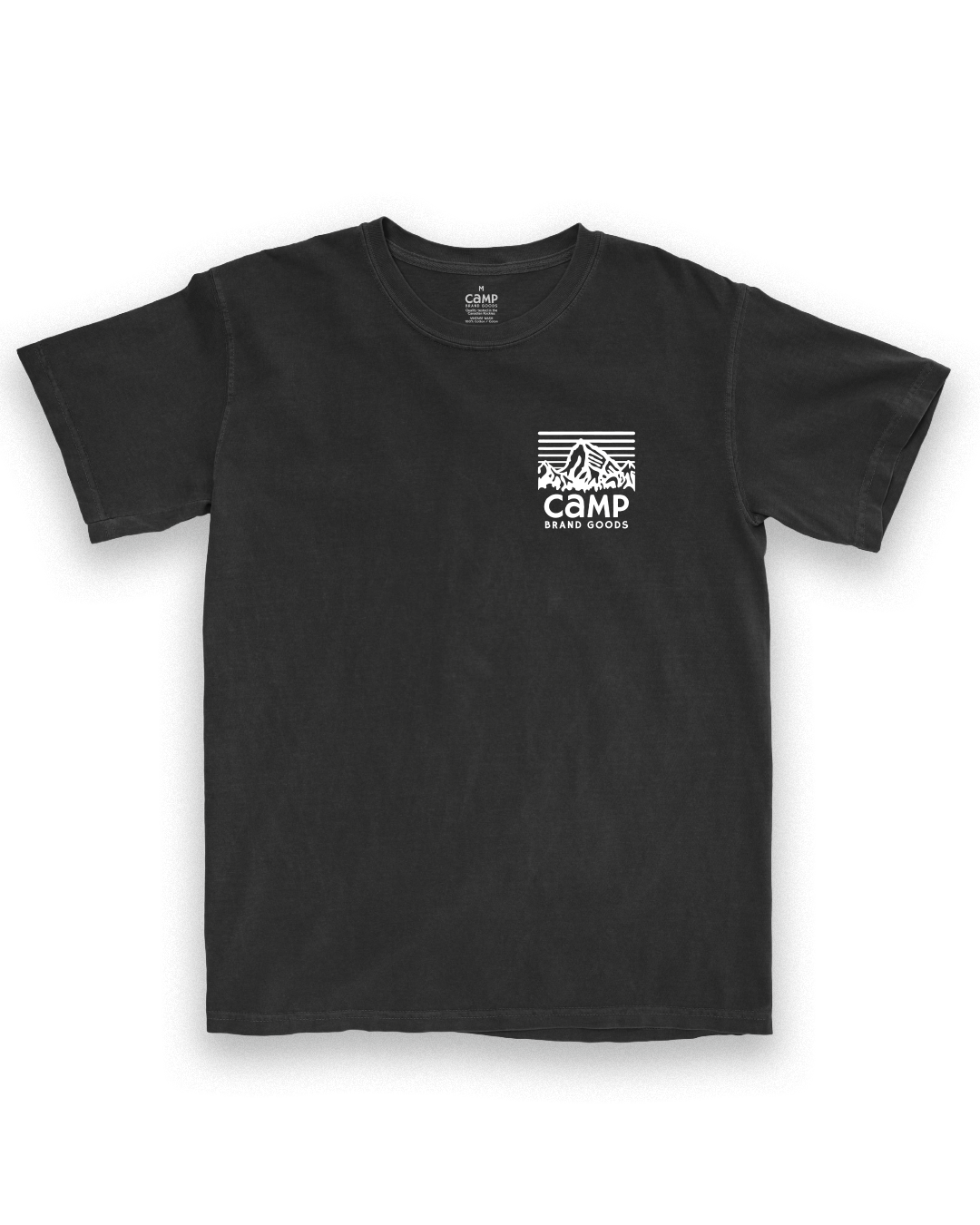 Heritage Logo Vintage Tee - Faded Black