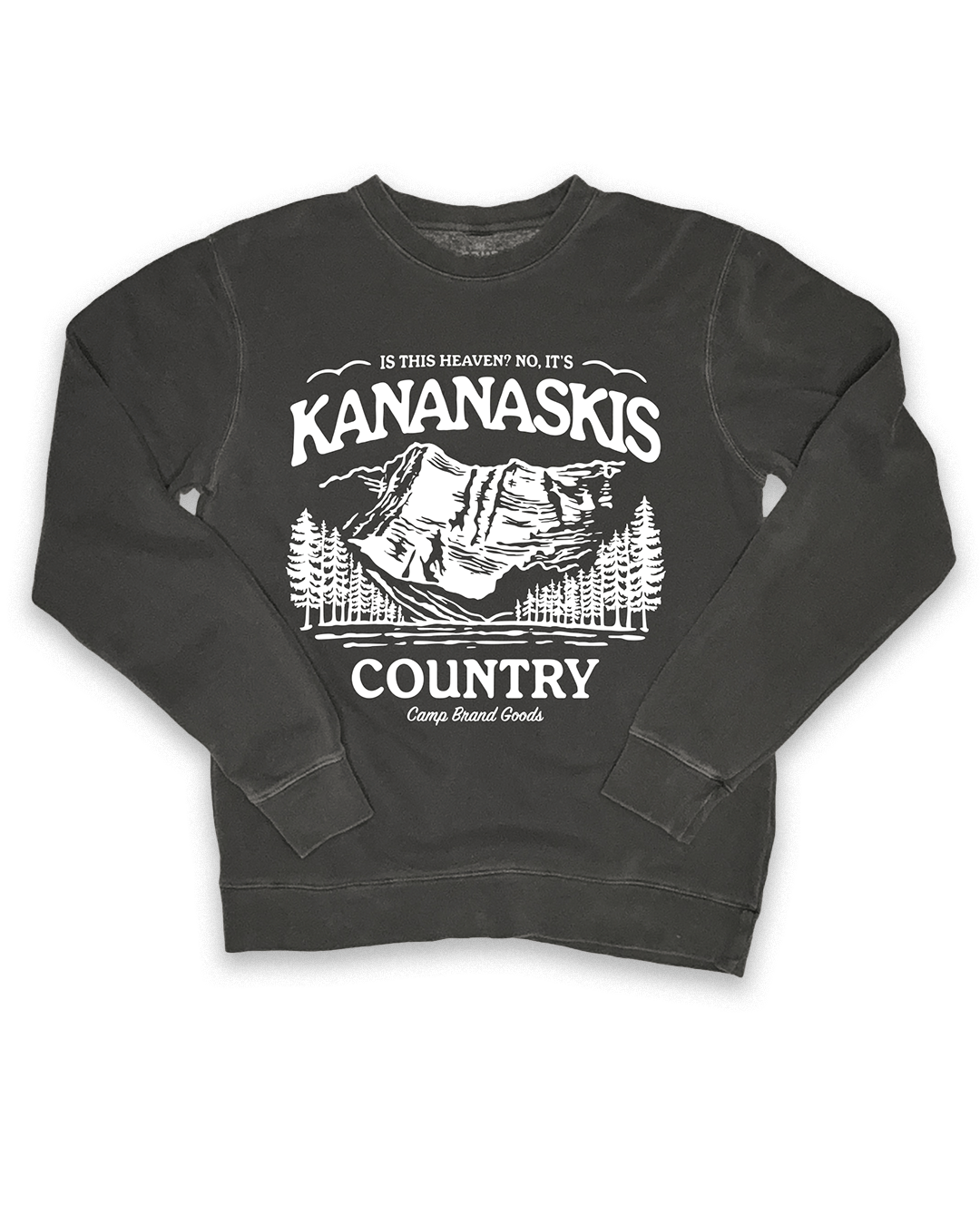 Kananaskis Vintage Crew - Faded Black