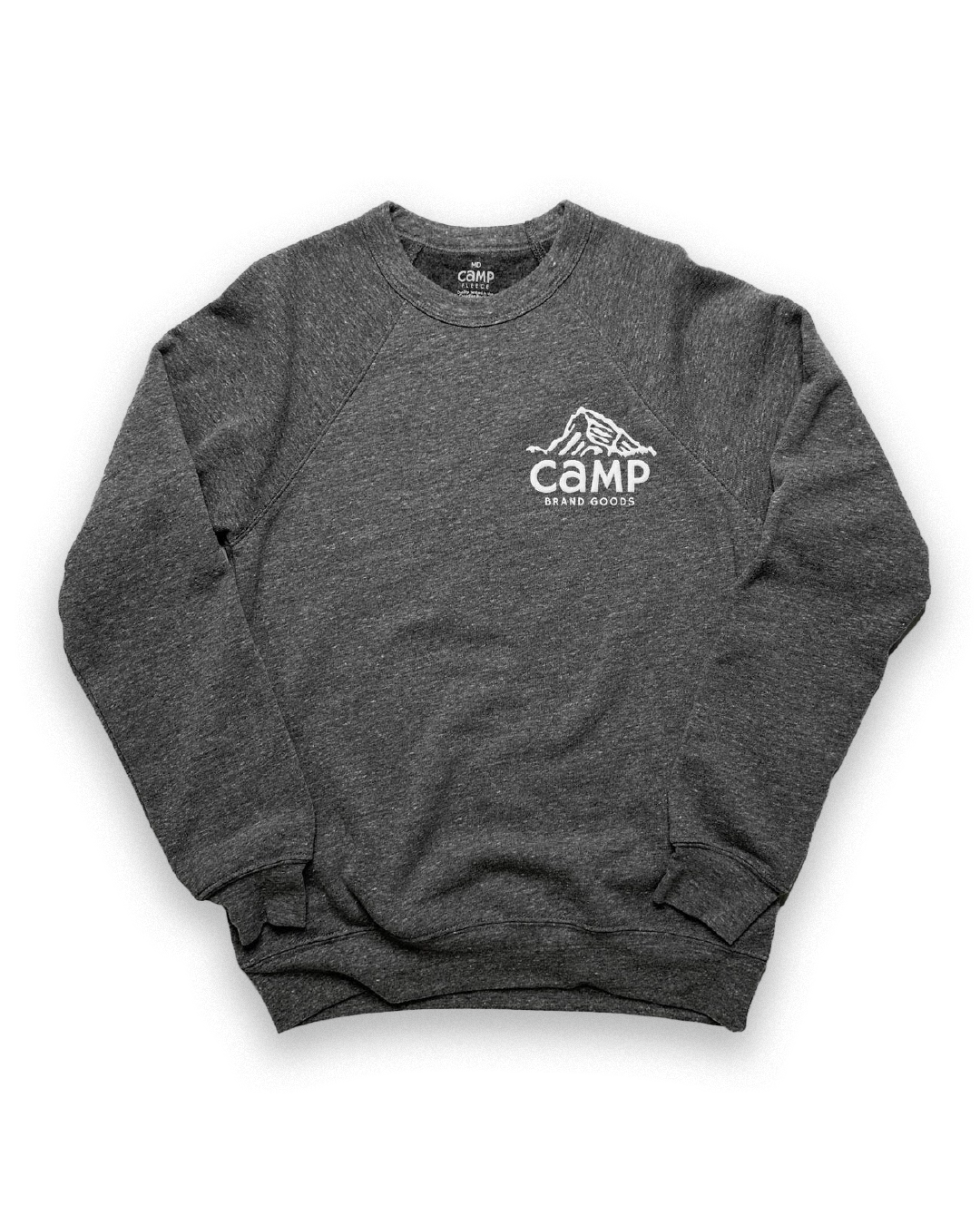 Peak Logo Original Crew - Heather Grey